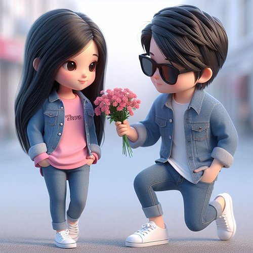 Cute Love Boy Girl Latest dp