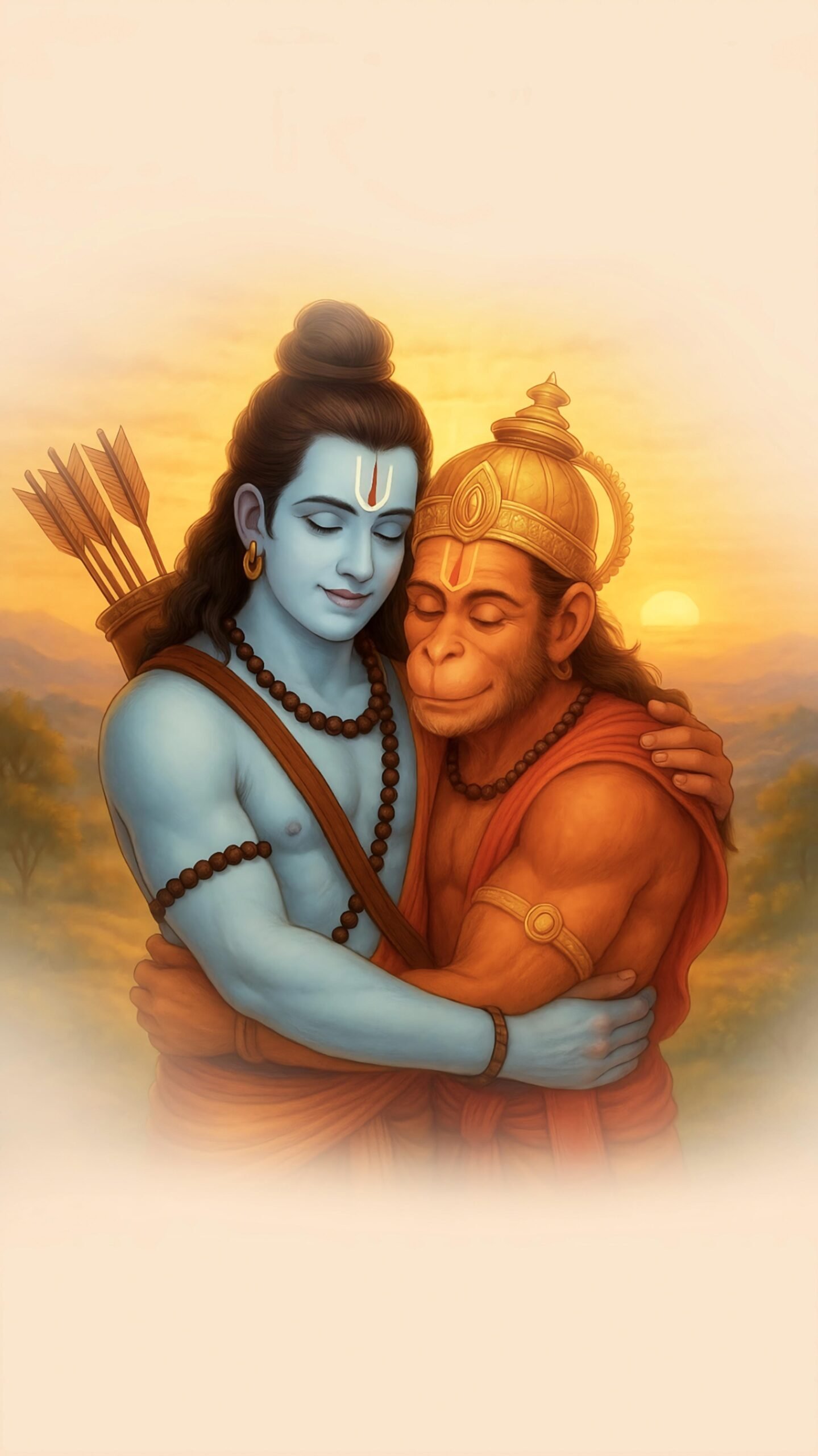 Ram Hanuman HD Mobile Wallpaper